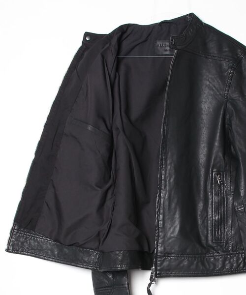 ALLSAINTS(オールセインツ)の「ALLSAINTS COLT LEATHER JACKET(ライダースジャケット・メンズ・ブラック・X-SMALL/MEDIUM/LARGE/SMALL)」の10枚目の写真