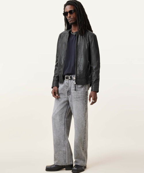 ALLSAINTS(オールセインツ)の「ALLSAINTS COLT LEATHER JACKET(ライダースジャケット・メンズ・ブラック・X-SMALL/MEDIUM/LARGE/SMALL)」の3枚目の写真