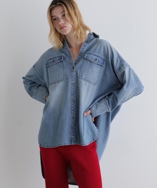 ブランド古着】LE PHIL｜ルフィルのデニムジャケット（ブルー