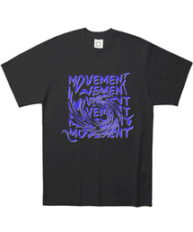 ミックスホリック ビビッドブルーTシャツ ブラック