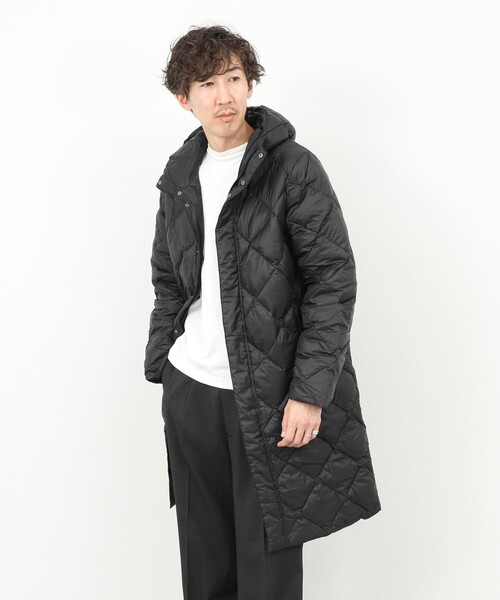 セール】【WEB限定】【TAION/タイオン】CITY PACKABLE HOOD LONG DOWN