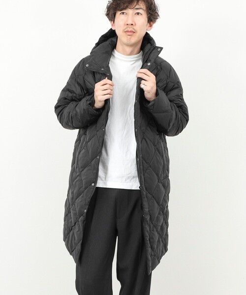 セール】【WEB限定】【TAION/タイオン】CITY PACKABLE HOOD LONG DOWN