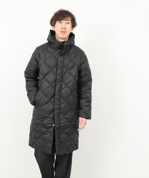 セール】【WEB限定】【TAION/タイオン】CITY PACKABLE HOOD LONG DOWN