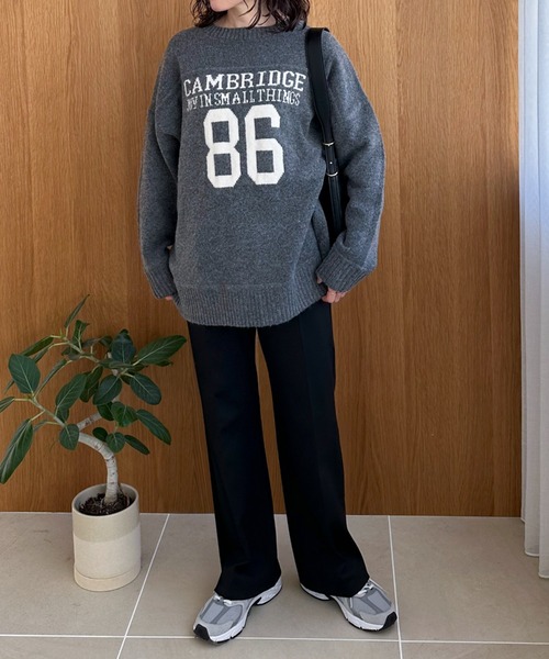 Doux archives(ドゥアルシーヴ)の「ポンチセミフレアパンツ(その他パンツ・レディース・モカ/ブラック・SMALL/MEDIUM)」の12枚目の写真