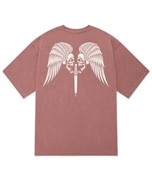 KTPP0017 円卓の騎士 ピグメント 半袖Tシャツ - ピンク