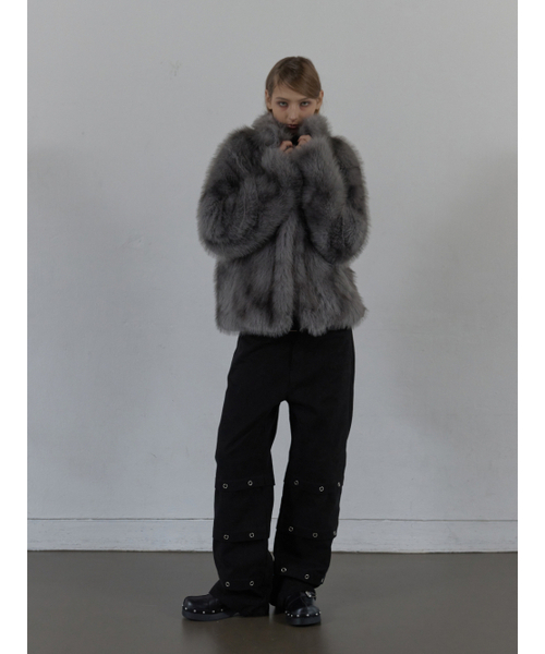 SETUP-EXE(セットアップイーエックスイー)の「PIN TUCK EYELET PANTS / BLACK(その他パンツ・レディース・その他・SMALL/MEDIUM)」の8枚目の写真