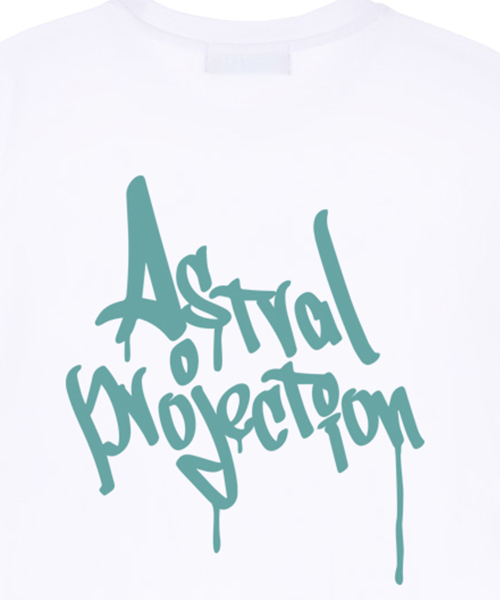 ASTRAL PROJECTION(アストラルプロジェクション)の「ペングラフィティレタリングロゴスーピマコットンラウンドネック半袖Tシャツ_ホワイト(Tシャツ/カットソー・メンズ・その他・LARGE/X-LARGE/XX-LARGE)」の4枚目の写真