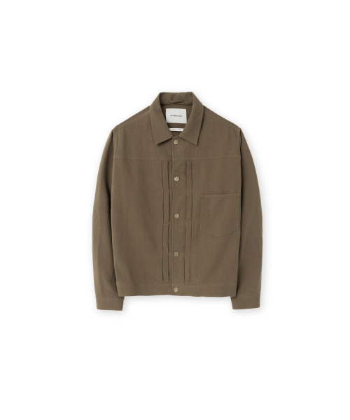 BROWNYARD(ブラウンヤード)の「タイプ1トラッカージャケット、モカ(デニムジャケット・メンズ・その他・4/6/3/5)」の1枚目の写真
