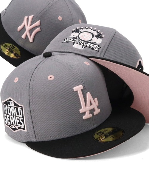 ニューエラキャップ 59FIFTY ツートーンサイドパッチMLB ONSPOTZ別注