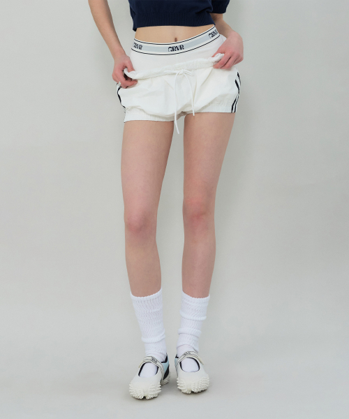 GRVR ROBIN SHORTS (WHITE)