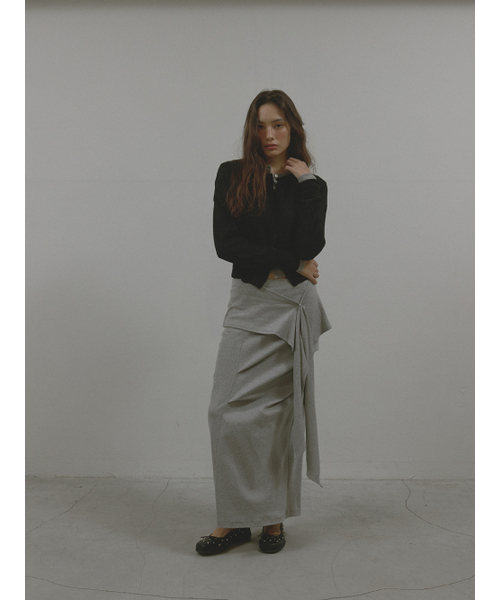 ASURA(アスラ)の「MOHAIR WOOL CARDIGAN (BLACK)(カーディガン/ボレロ・レディース・その他・OS)」の3枚目の写真