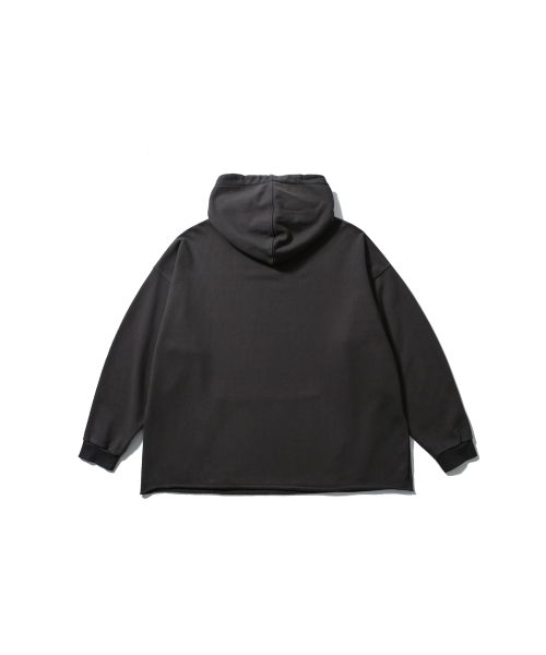 ANGLAN(アングラン)の「Width Print Hoodie - Charcoal(パーカー・メンズ・その他・FREE)」の2枚目の写真