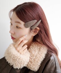 Kastane | 【fiw.】ツイードピンSET(ヘアピン)