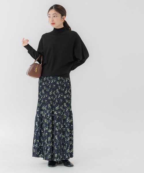 coca（coca）（コカ）の「ボトルネックニットチュニック（チュニック・レディース・グレー/ブラック・L/M/S）」の22枚目の写真