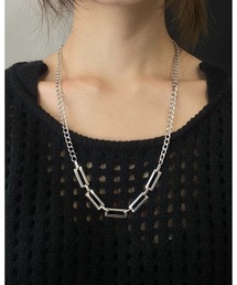 Alt due（オルトデュー）の「【Alt due/オルト デュー】ダブルチェーンネックレス（ネックレス）」