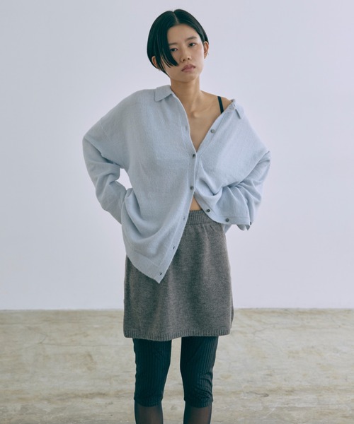 セール】Loose Polo Cardigan（カーディガン/ボレロ）｜EN NEUME