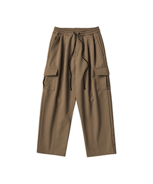 LMN3011（エルエムエヌ3011）の「2タックワイドカーゴパンツ-ベージュ（その他パンツ）」