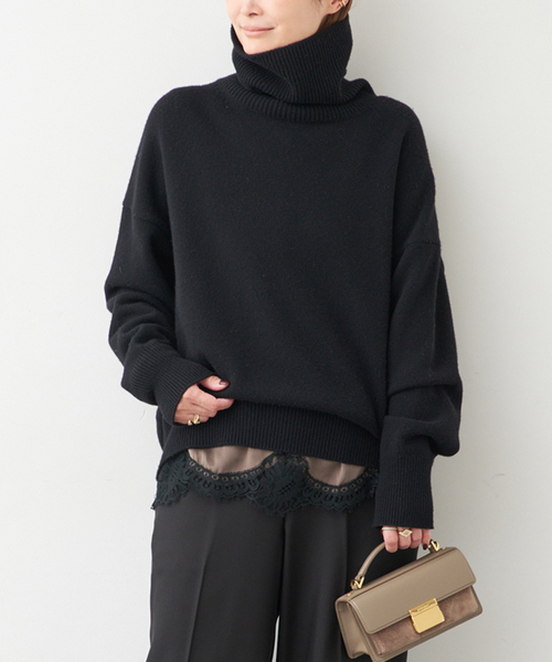 ミドルゲージタートル（ニット/セーター）｜Deuxieme Classe