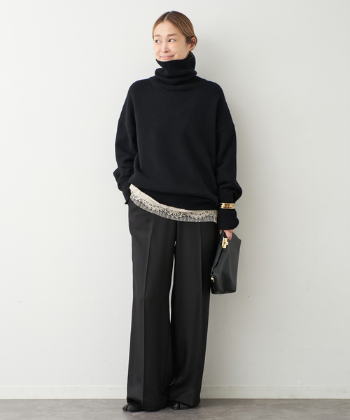 Deuxieme Classeタートルニット Deuxieme Classe(ドゥーズィエムクラス)の「ミドルゲージタートル