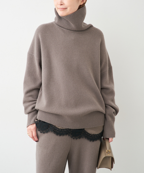 Deuxieme Classe ミドルゲージニット Deuxieme Classe（ドゥーズィエムクラス） ニット セーター *ミドル