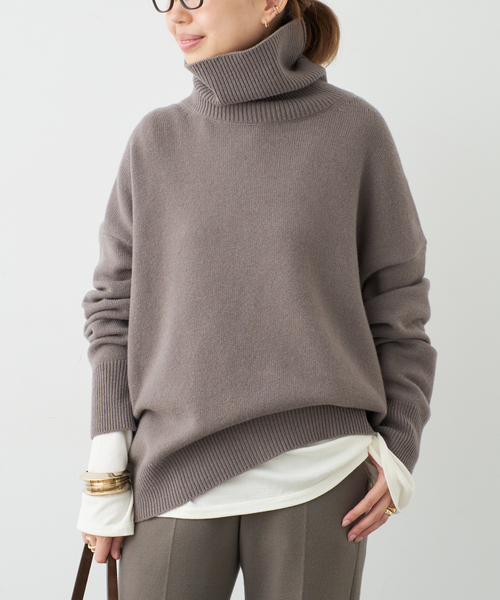 ミドルゲージタートル（ニット/セーター）｜Deuxieme Classe