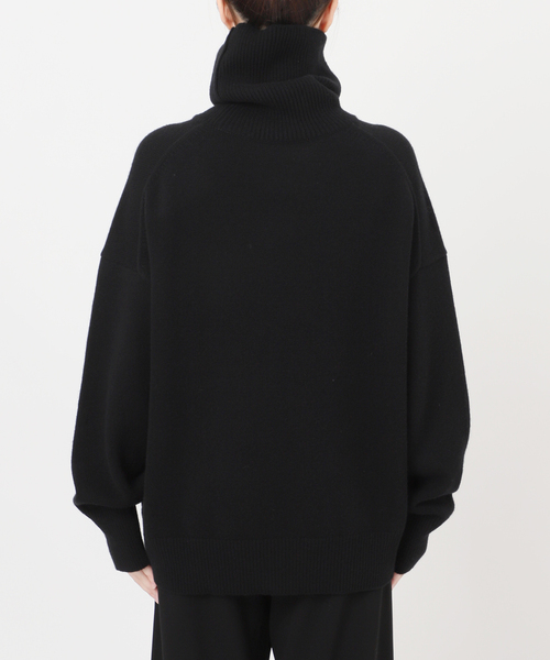 未使用 Deuxieme Classe ミドルゲージタートル ニット ネイビー ミドルゲージタートルニット | ブランド古着の買取・委託販売 KLD USED