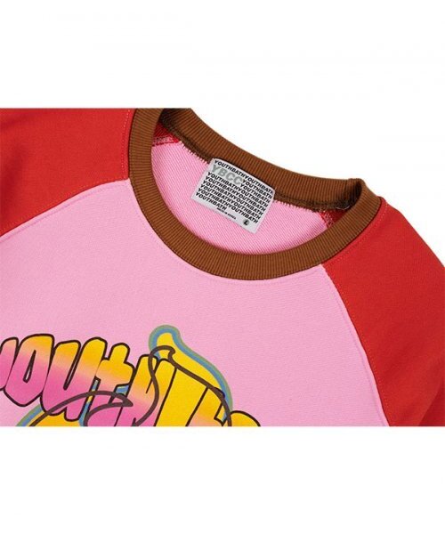 youthbath(ユースバース)の「PUNK BOY RAGLAN SWEAT SHIRT_PINK(スウェット・レディース・その他・MEDIUM/LARGE)」の5枚目の写真