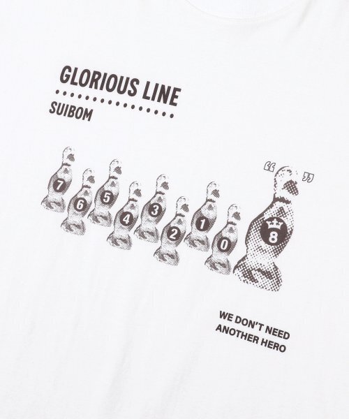 SUIBOM(スイボム)の「グロリアスライン 半袖Tシャツ - オフホワイト(Tシャツ/カットソー・レディース・その他・LARGE)」の2枚目の写真