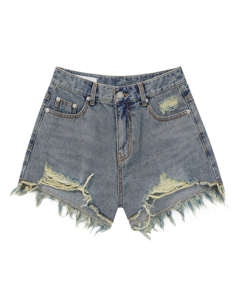 OURDAYZ（アワーデイズ）の「カットオフヴィンテージデニムショーツ [VINTAGE BLUE]（その他パンツ・レディース・その他・SMALL/MEDIUM/LARGE）」の4枚目の写真