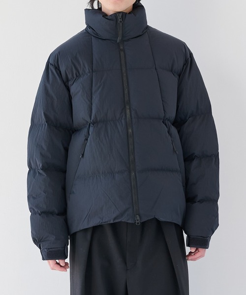GOLDWIN(ゴールドウィン)の「【GOLDWIN】Ripple Nylon Down Jacket(ダウンジャケット/コート・メンズ・ダークネイビー/ダークグレー・4/3/2)」の19枚目の写真