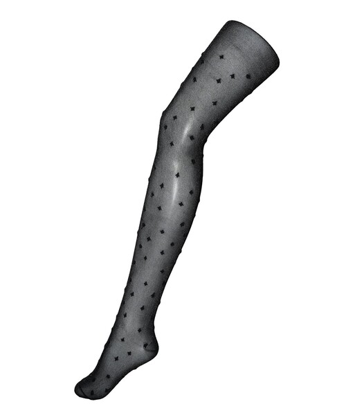 MARCOMONDE(マルコモンド)の「<MARCOMONDE>Turkey pattern タイツ(タイツ/ストッキング・レディース・ブラック/ダークブラウン・FREE)」の8枚目の写真