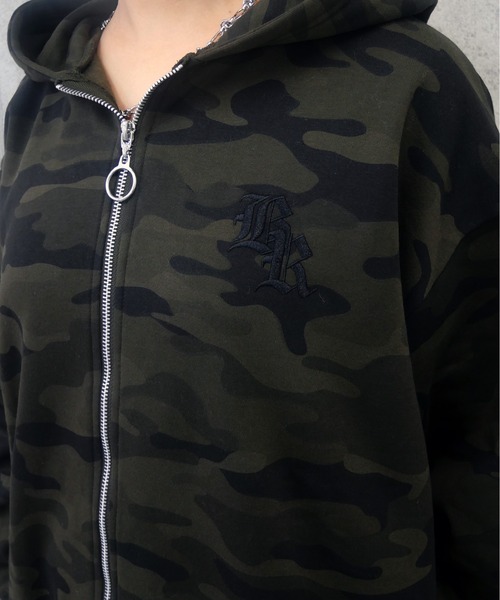 セール】バッククロスジップパーカー（パーカー）｜FUN（ファン）の