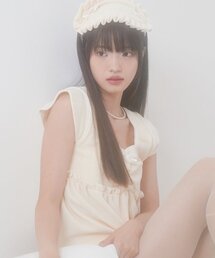 ZIZEMUSEUM（ジゼミュージアム）の「VELVET PAJAMA TOP (IVORY)（ルームウェア/パジャマ）」