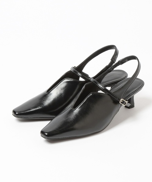 mysty woman（ミスティウーマン）の「バックストラップミュール 639499（サンダル・レディース・オフホワイト/ブラック・MEDIUM/LARGE）」の17枚目の写真