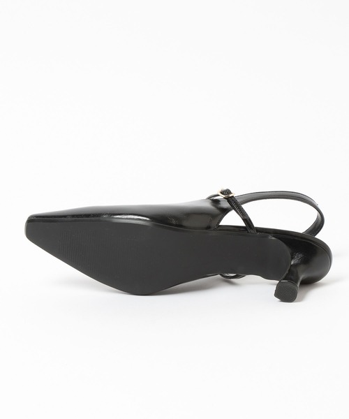 mysty woman（ミスティウーマン）の「バックストラップミュール 639499（サンダル・レディース・オフホワイト/ブラック・MEDIUM/LARGE）」の10枚目の写真