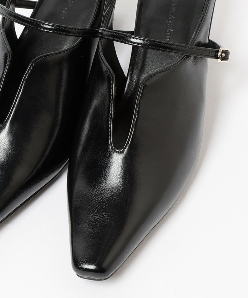 mysty woman（ミスティウーマン）の「バックストラップミュール 639499（サンダル・レディース・オフホワイト/ブラック・MEDIUM/LARGE）」の12枚目の写真