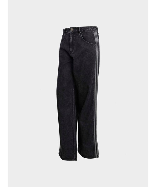 adidas（アディダス）の「【ADIDAS ORIGINALS / アディダスオリジナルス】 ADICOLOR DENIM FIREBIRD PANTS / デニム ファイヤーバードパンツ（デニムパンツ・メンズ・ブラック/インディゴブルー・M/L/XL）」の7枚目の写真