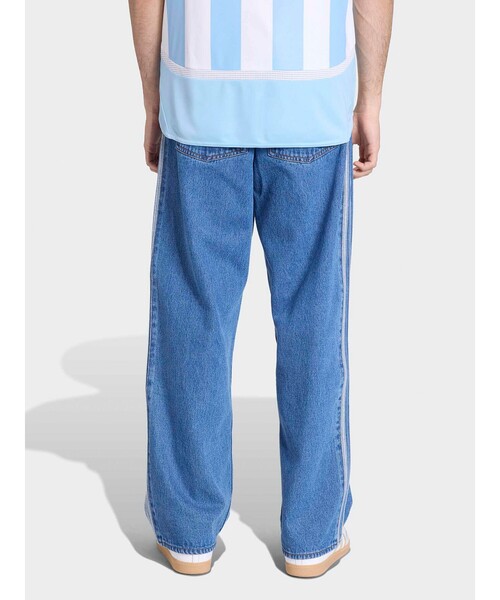 adidas（アディダス）の「【ADIDAS ORIGINALS / アディダスオリジナルス】 ADICOLOR DENIM FIREBIRD PANTS / デニム ファイヤーバードパンツ（デニムパンツ・メンズ・ブラック/インディゴブルー・M/L/XL）」の10枚目の写真