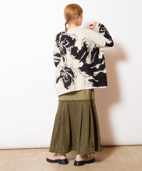 OSMOSIS（オズモーシス）の「タックバルーンスカート（スカート・レディース・ブラック/カーキ/ベージュ・ONE SIZE）」の10枚目の写真