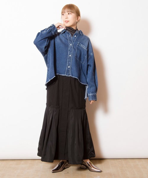 OSMOSIS（オズモーシス）の「タックバルーンスカート（スカート・レディース・ブラック/カーキ/ベージュ・ONE SIZE）」の13枚目の写真