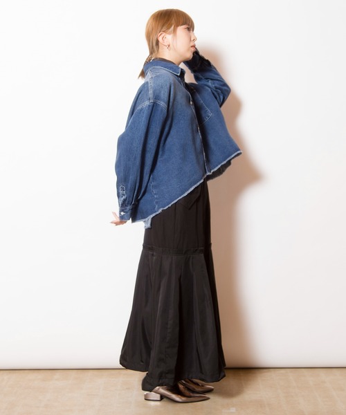 OSMOSIS（オズモーシス）の「タックバルーンスカート（スカート・レディース・ブラック/カーキ/ベージュ・ONE SIZE）」の17枚目の写真