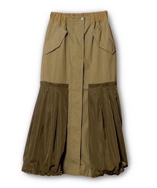 OSMOSIS（オズモーシス）の「タックバルーンスカート（スカート・レディース・ブラック/カーキ/ベージュ・ONE SIZE）」の21枚目の写真