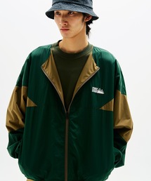 FIRST DOWN（ファーストダウン）の「リバーシブル ノーカラー ブルゾン（ノーカラージャケット）」