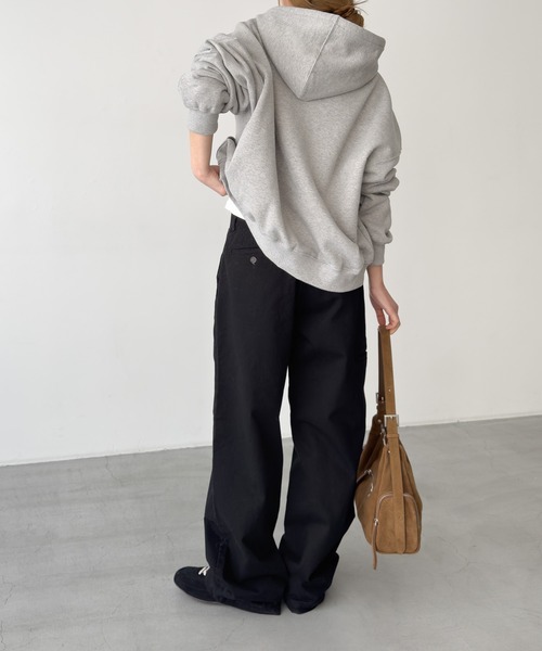 CANAL JEAN(キャナルジーン)の「Lakey Park ダブルニーワークパンツ(その他パンツ・レディース・ベージュ/ブラック・SMALL/MEDIUM)」の9枚目の写真