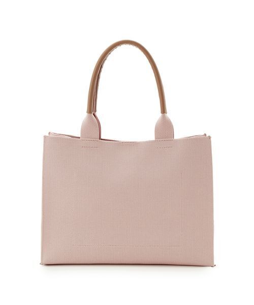 CELFORD（セルフォード）の「CELFORDロゴニットバッグ（トートバッグ・レディース・ライトベージュ/ブラック/ピンク・F）」の6枚目の写真