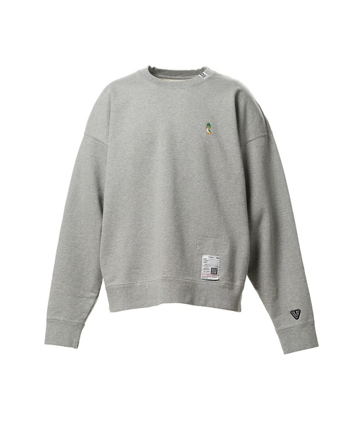 Maison MIHARA YASUHIRO(メゾンミハラヤスヒロ)の「Leon Embroidery Sweatshirt(スウェット・メンズ・ブラック/グレー・46/44/48)」の2枚目の写真