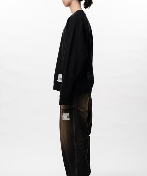 Maison MIHARA YASUHIRO(メゾンミハラヤスヒロ)の「Leon Embroidery Sweatshirt(スウェット・メンズ・ブラック/グレー・46/44/48)」の5枚目の写真