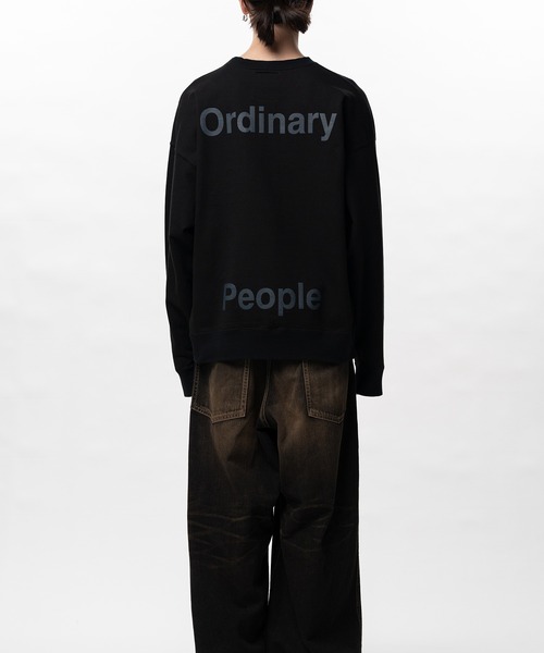 Maison MIHARA YASUHIRO(メゾンミハラヤスヒロ)の「Leon Embroidery Sweatshirt(スウェット・メンズ・ブラック/グレー・46/44/48)」の6枚目の写真