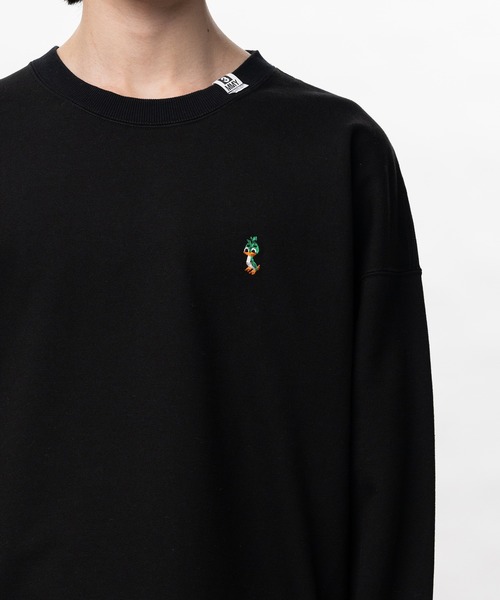 Maison MIHARA YASUHIRO(メゾンミハラヤスヒロ)の「Leon Embroidery Sweatshirt(スウェット・メンズ・ブラック/グレー・46/44/48)」の9枚目の写真