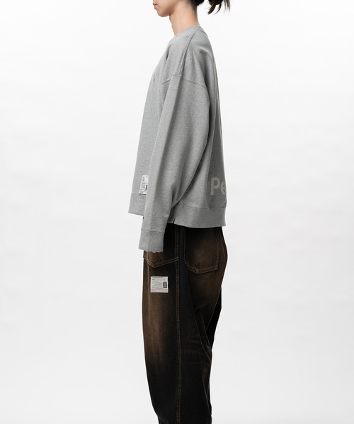Maison MIHARA YASUHIRO(メゾンミハラヤスヒロ)の「Leon Embroidery Sweatshirt(スウェット・メンズ・ブラック/グレー・46/44/48)」の13枚目の写真